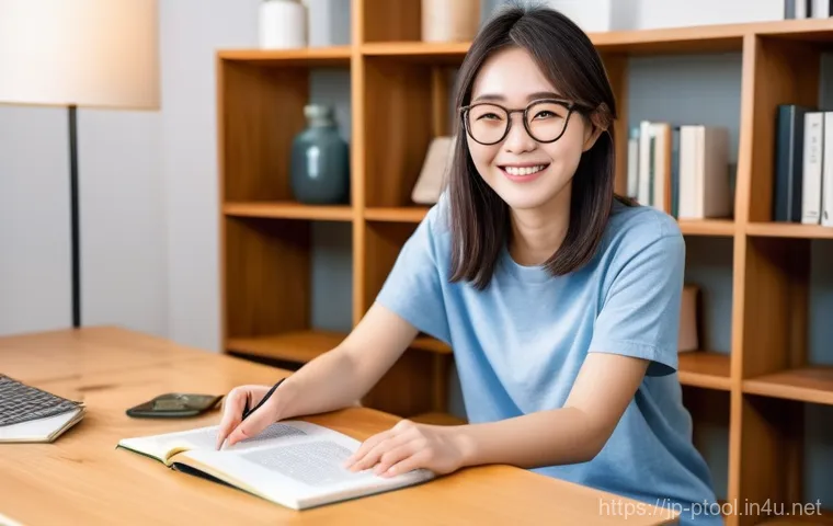 임팩트 드라이버 추천 - **Prompt for DIY Beginner:**
    A smiling young Japanese woman in her late 20s or early 30s, dresse...